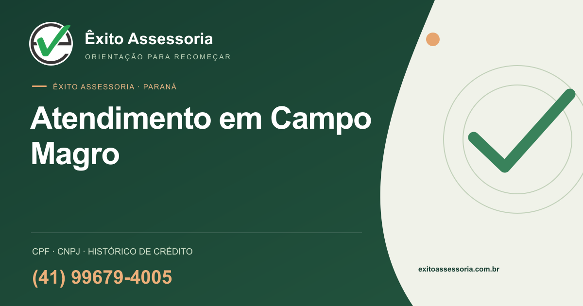 Êxito Assessoria em Campo Magro · (41) 99679-4005