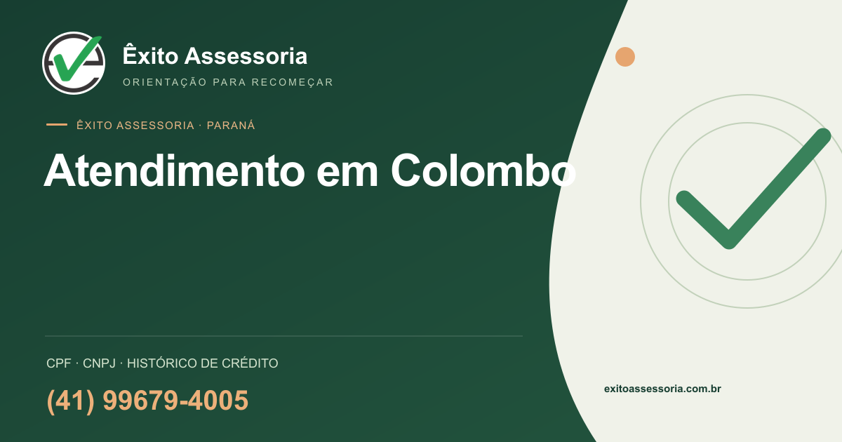 Êxito Assessoria em Colombo · (41) 99679-4005