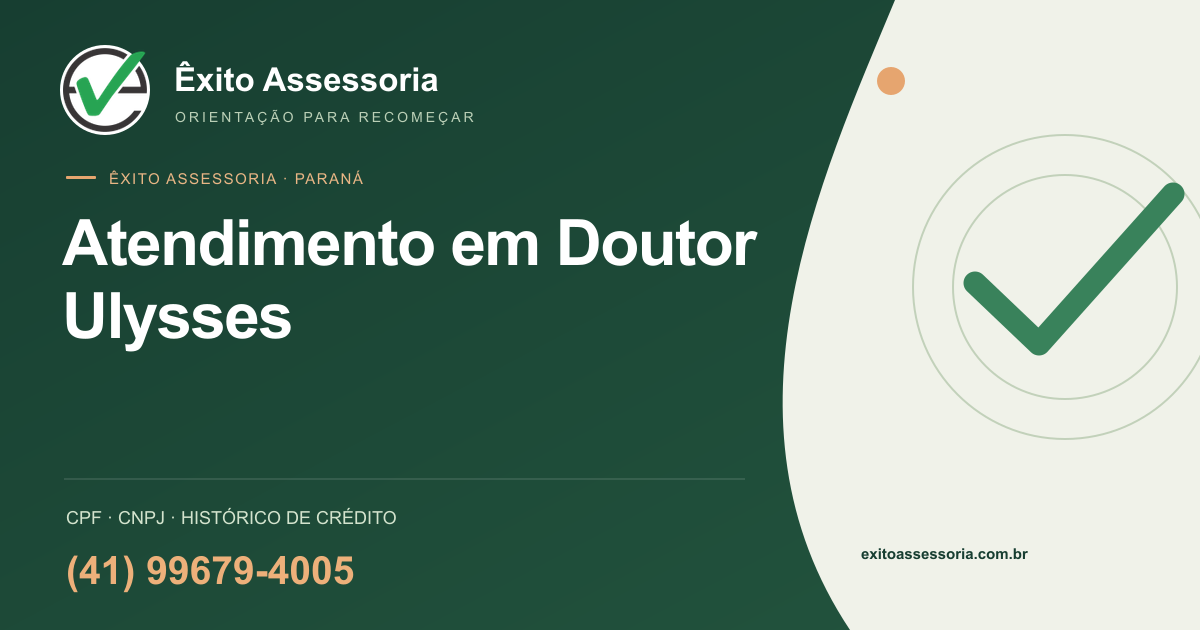 Êxito Assessoria em Doutor Ulysses · (41) 99679-4005