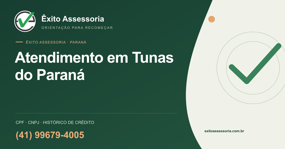 Êxito Assessoria em Tunas do Paraná · (41) 99679-4005